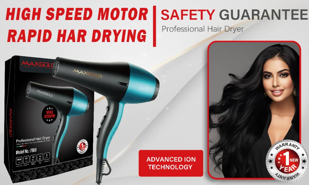 سشوار موتور سنگین پرومکس گلد