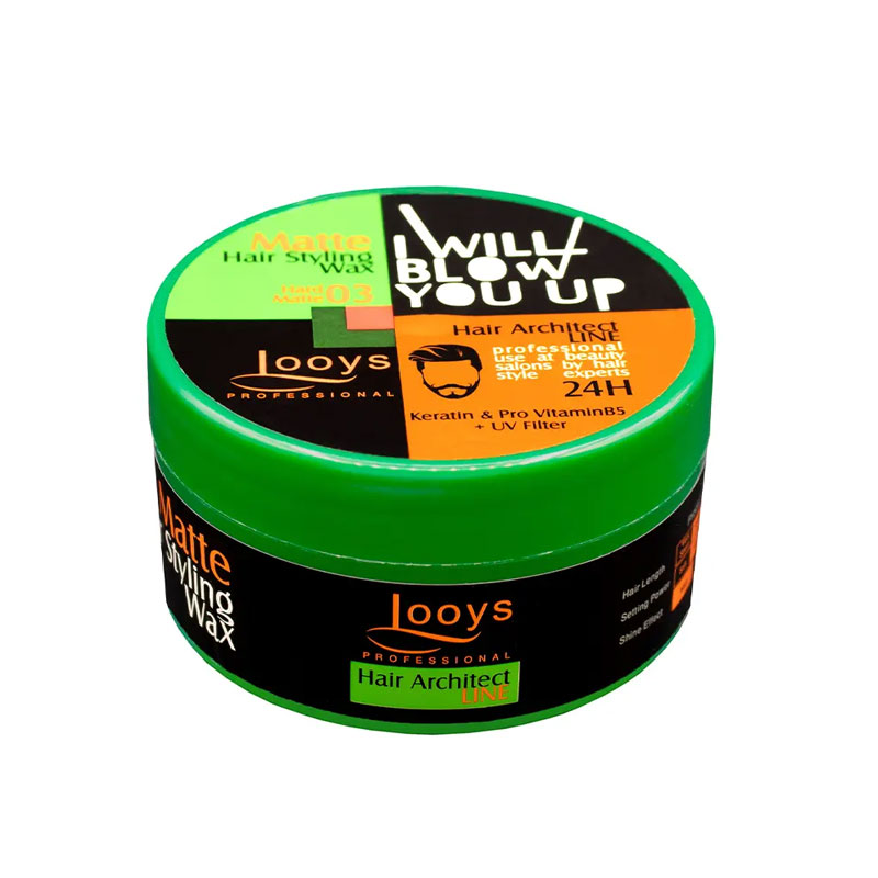 واکس مو لویز سبز مدل مات Hard Matte 03 حجم 200 میل